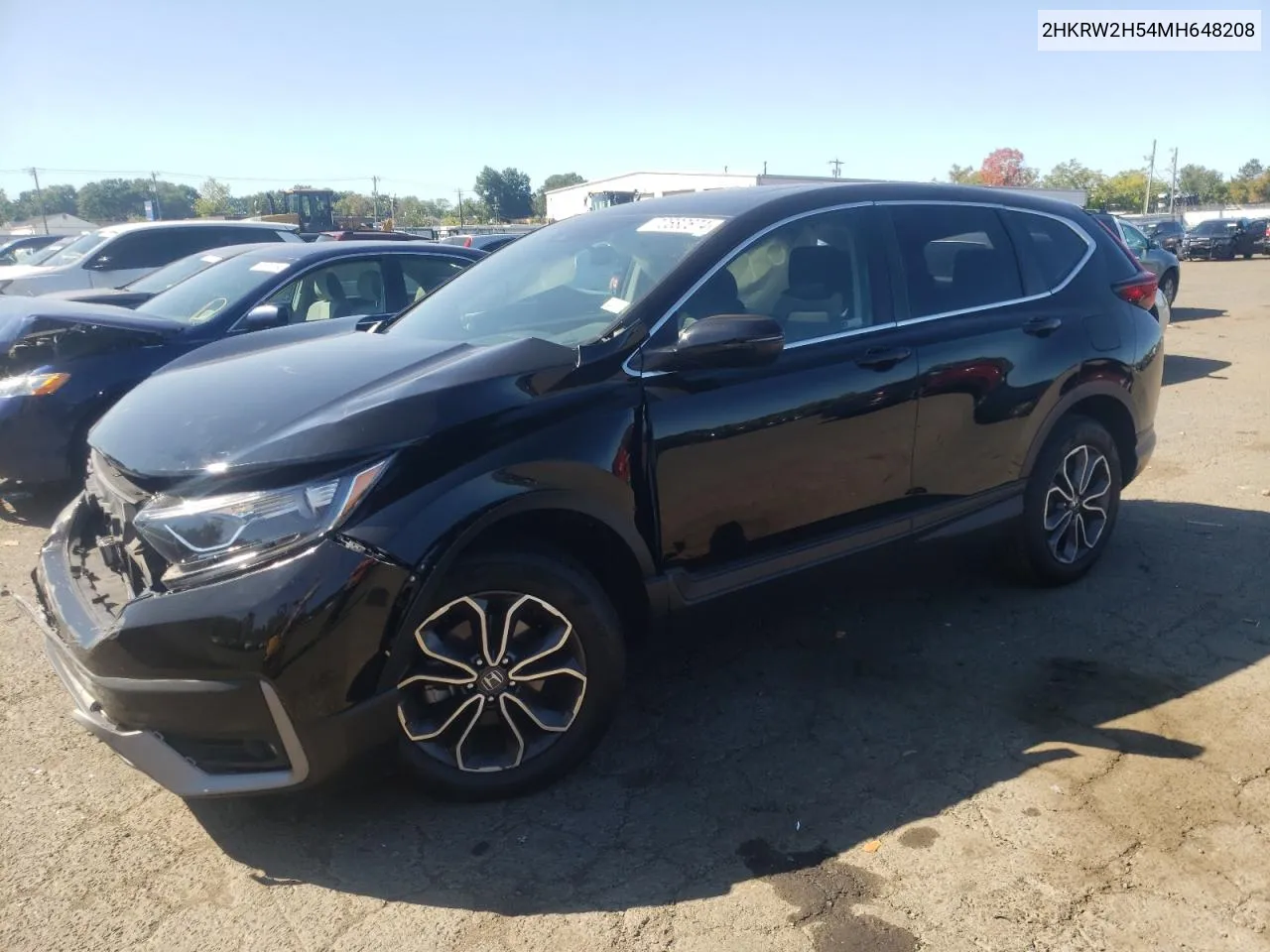 2021 Honda Cr-V Ex VIN: 2HKRW2H54MH648208 Lot: 70680674