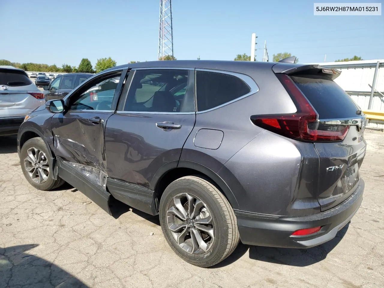 2021 Honda Cr-V Exl VIN: 5J6RW2H87MA015231 Lot: 70690524