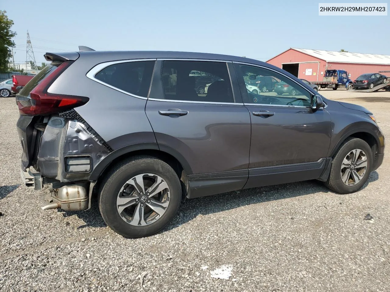 2HKRW2H29MH207423 2021 Honda Cr-V Lx