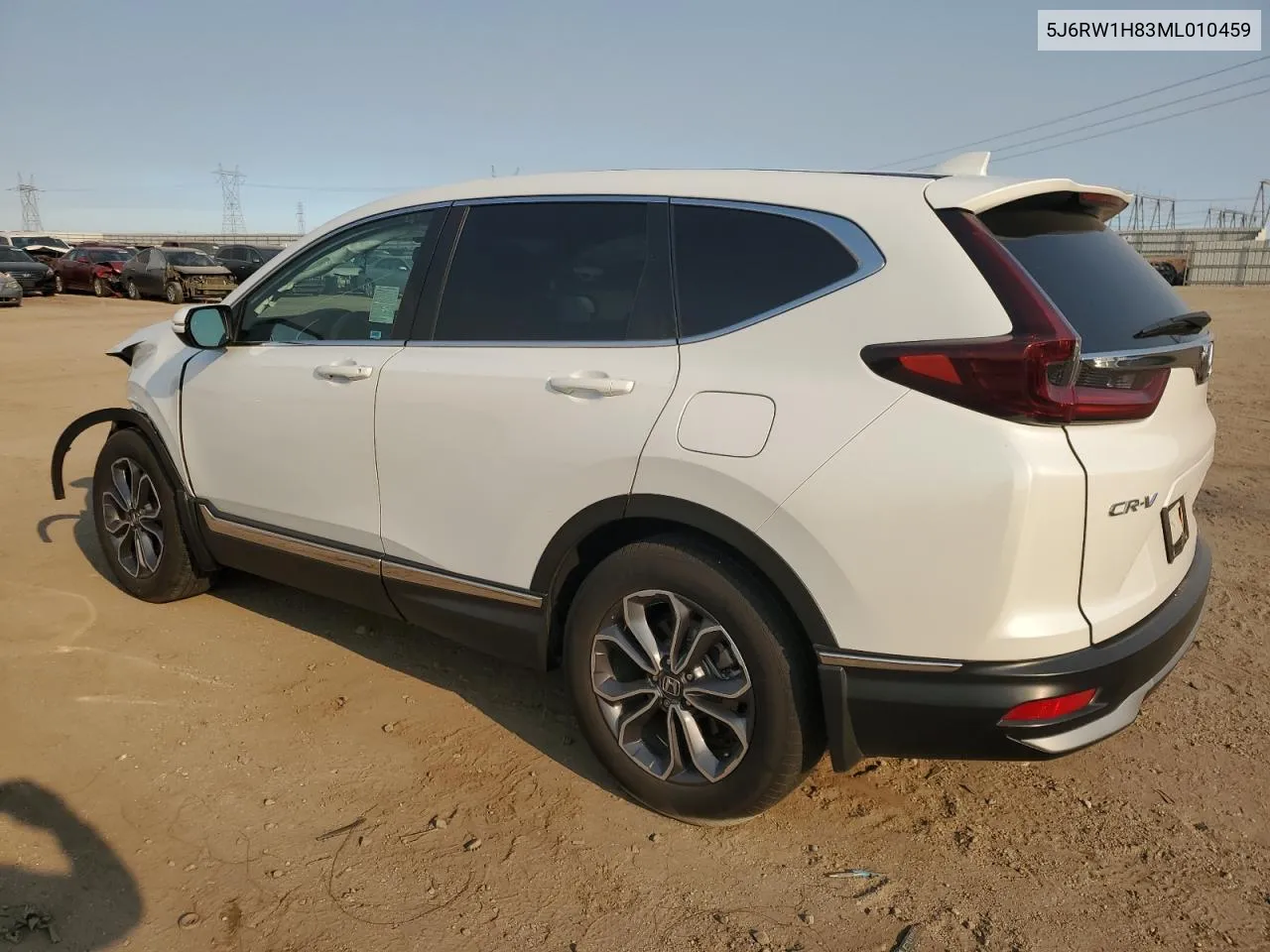 2021 Honda Cr-V Exl VIN: 5J6RW1H83ML010459 Lot: 70886374