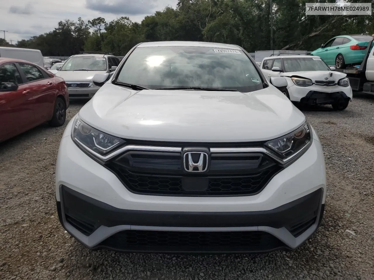 2021 Honda Cr-V Se VIN: 7FARW1H78ME024989 Lot: 70907474