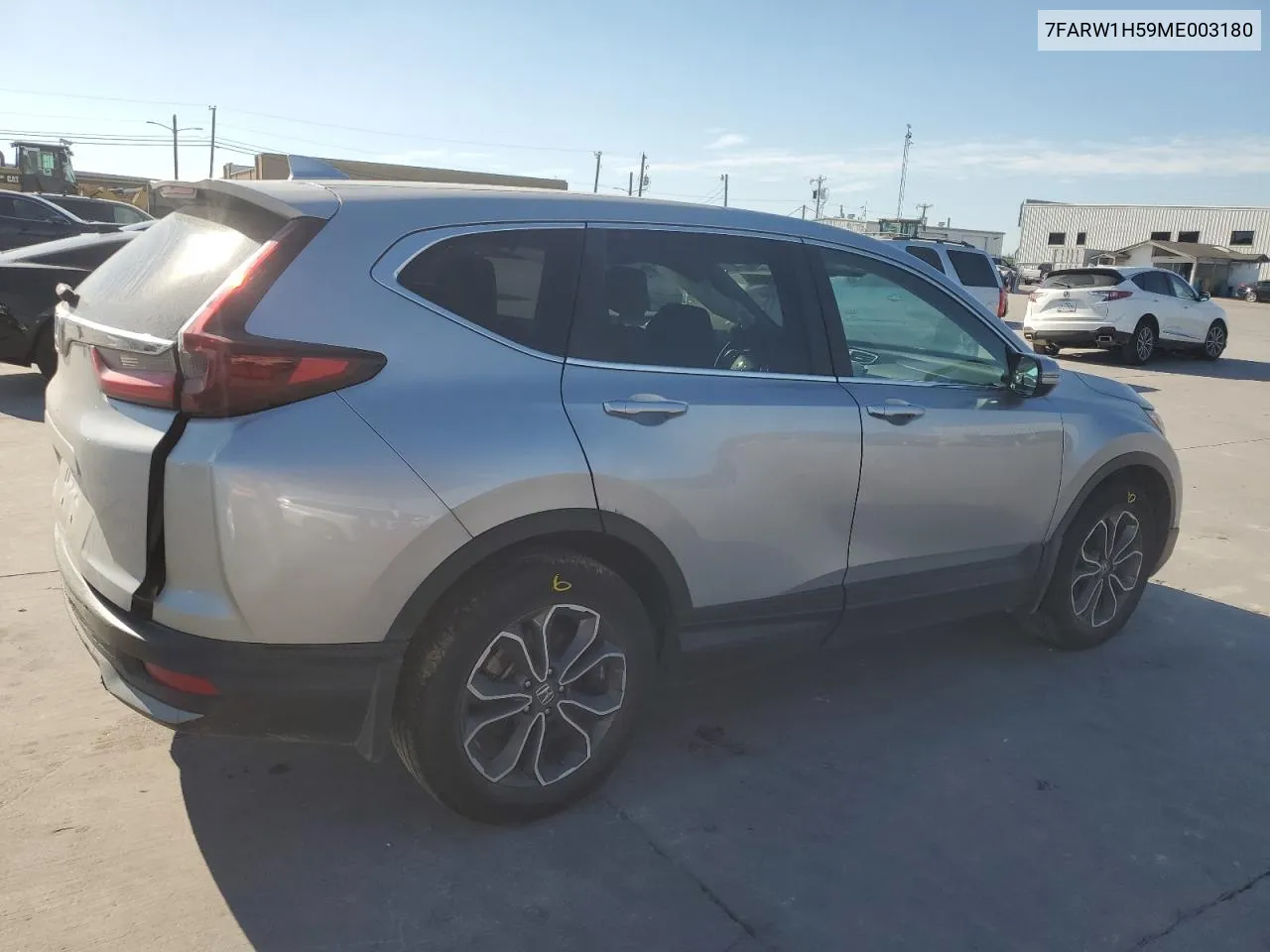 2021 Honda Cr-V Ex VIN: 7FARW1H59ME003180 Lot: 71179644