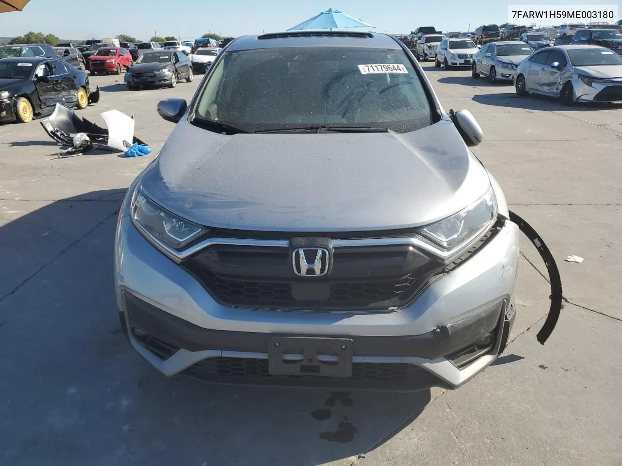 2021 Honda Cr-V Ex VIN: 7FARW1H59ME003180 Lot: 71179644