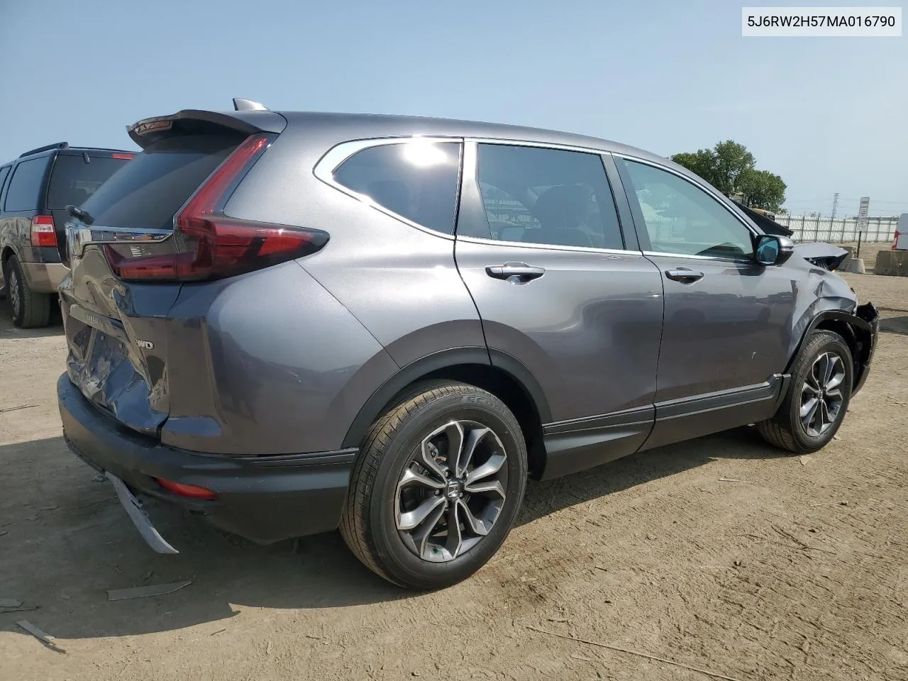 2021 Honda Cr-V Ex VIN: 5J6RW2H57MA016790 Lot: 71203374