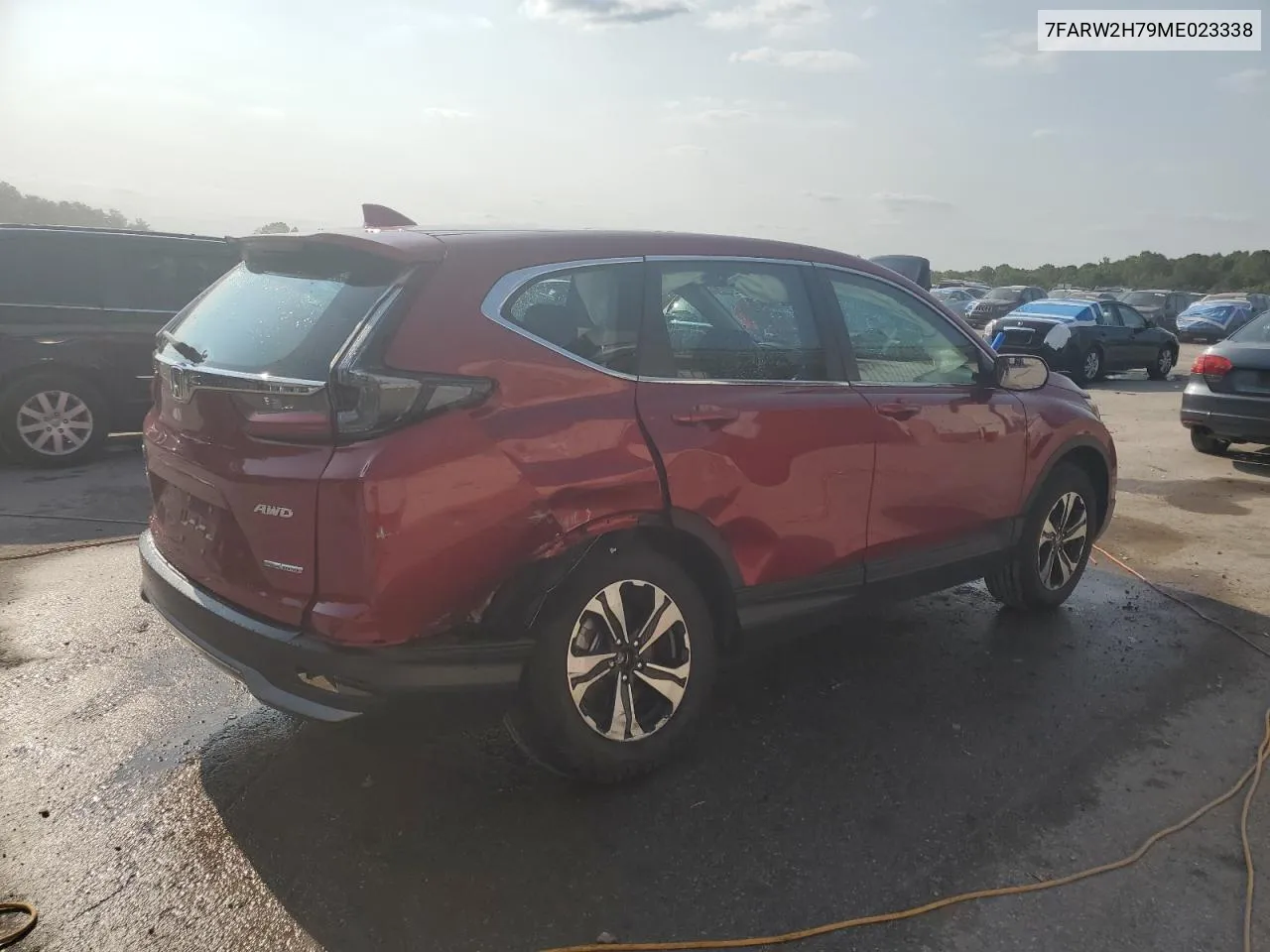 2021 Honda Cr-V Se VIN: 7FARW2H79ME023338 Lot: 71283784