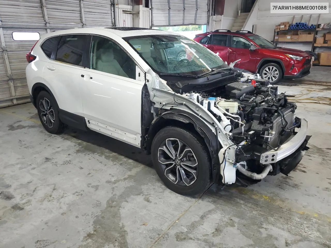 7FARW1H88ME001088 2021 Honda Cr-V Exl