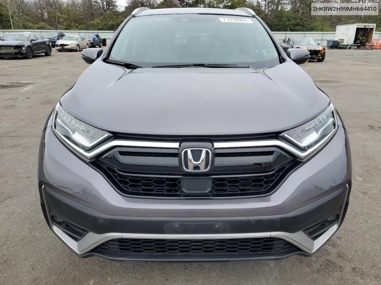 2021 Honda Cr-V Touring VIN: 2HKRW2H99MH664410 Lot: 71578064