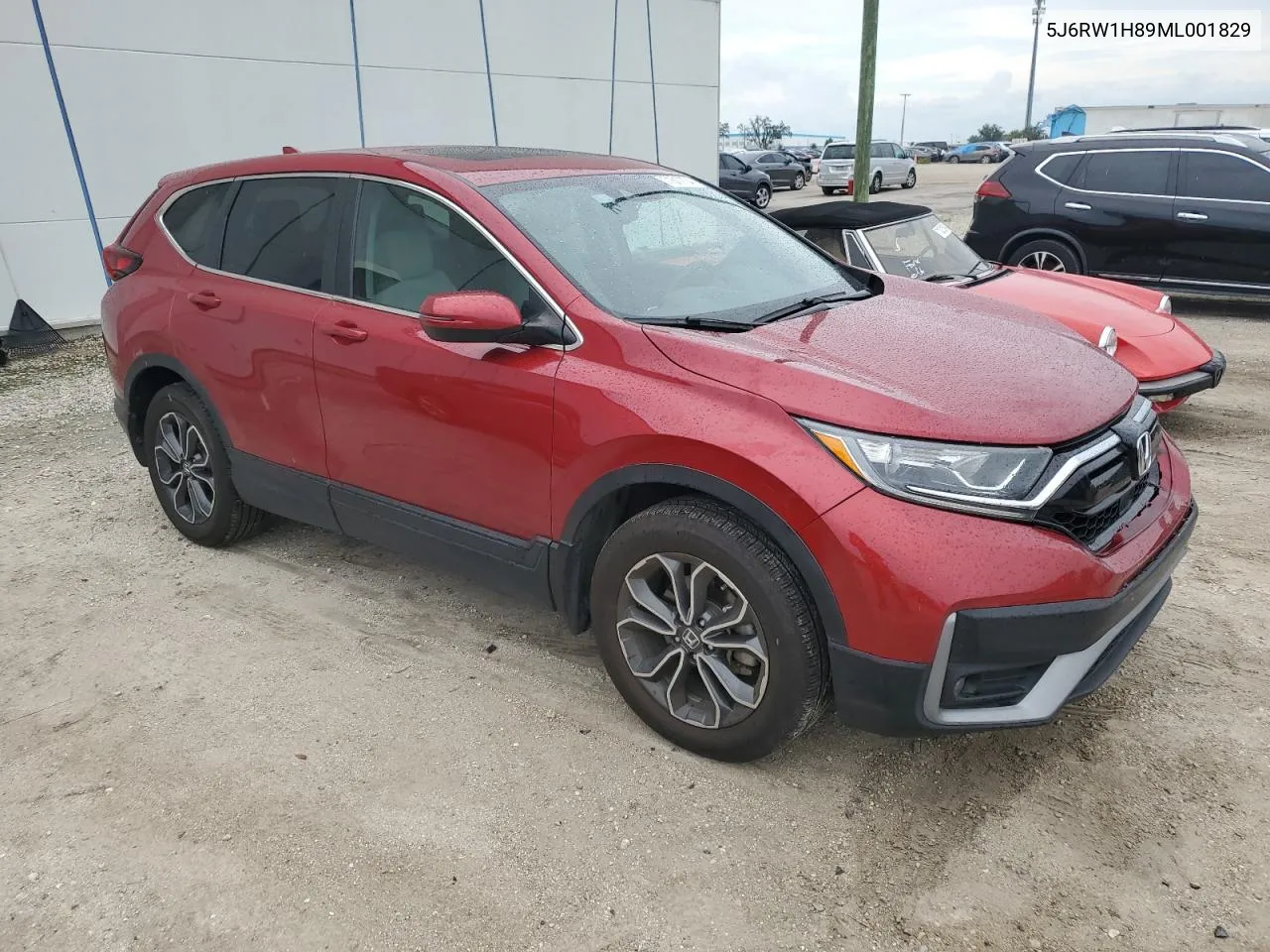 2021 Honda Cr-V Exl VIN: 5J6RW1H89ML001829 Lot: 71617704