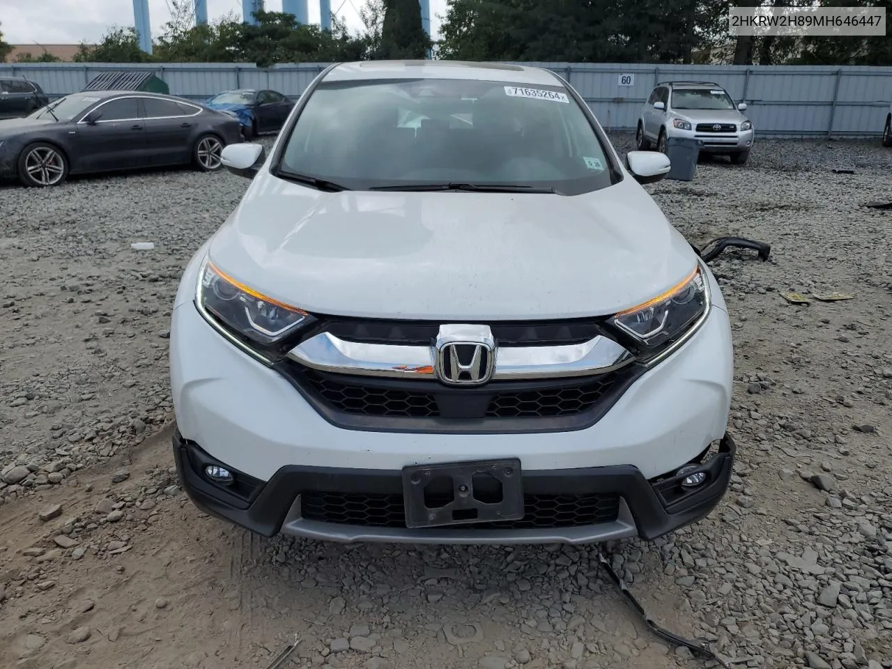 2HKRW2H89MH646447 2021 Honda Cr-V Exl