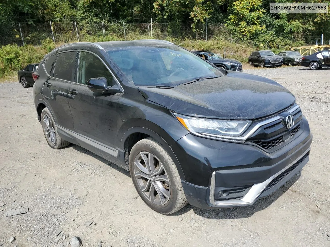 2021 Honda Cr-V Touring VIN: 2HKRW2H90MH627553 Lot: 71740064