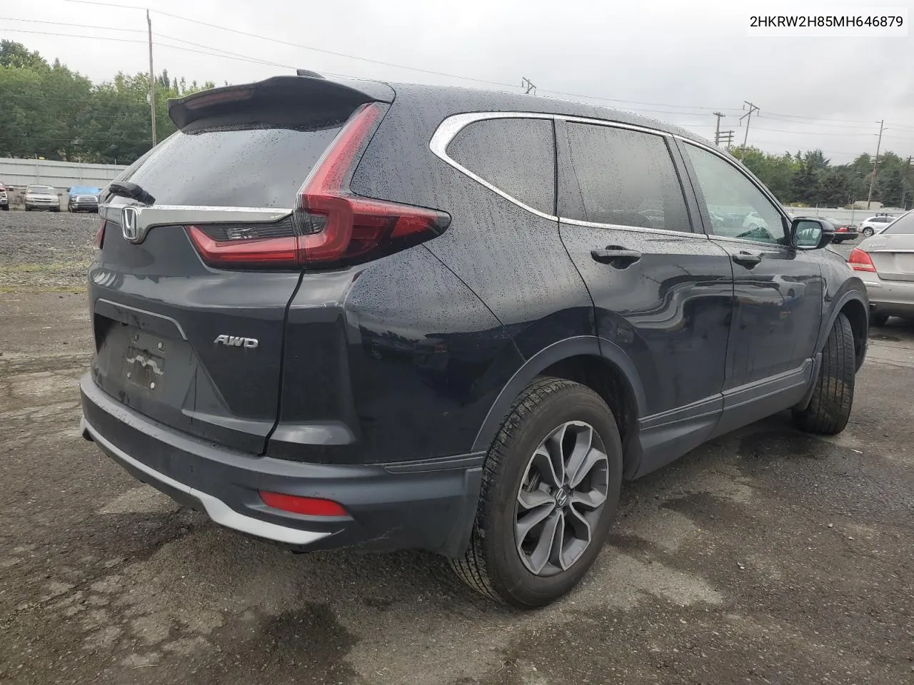 2021 Honda Cr-V Exl VIN: 2HKRW2H85MH646879 Lot: 71803354