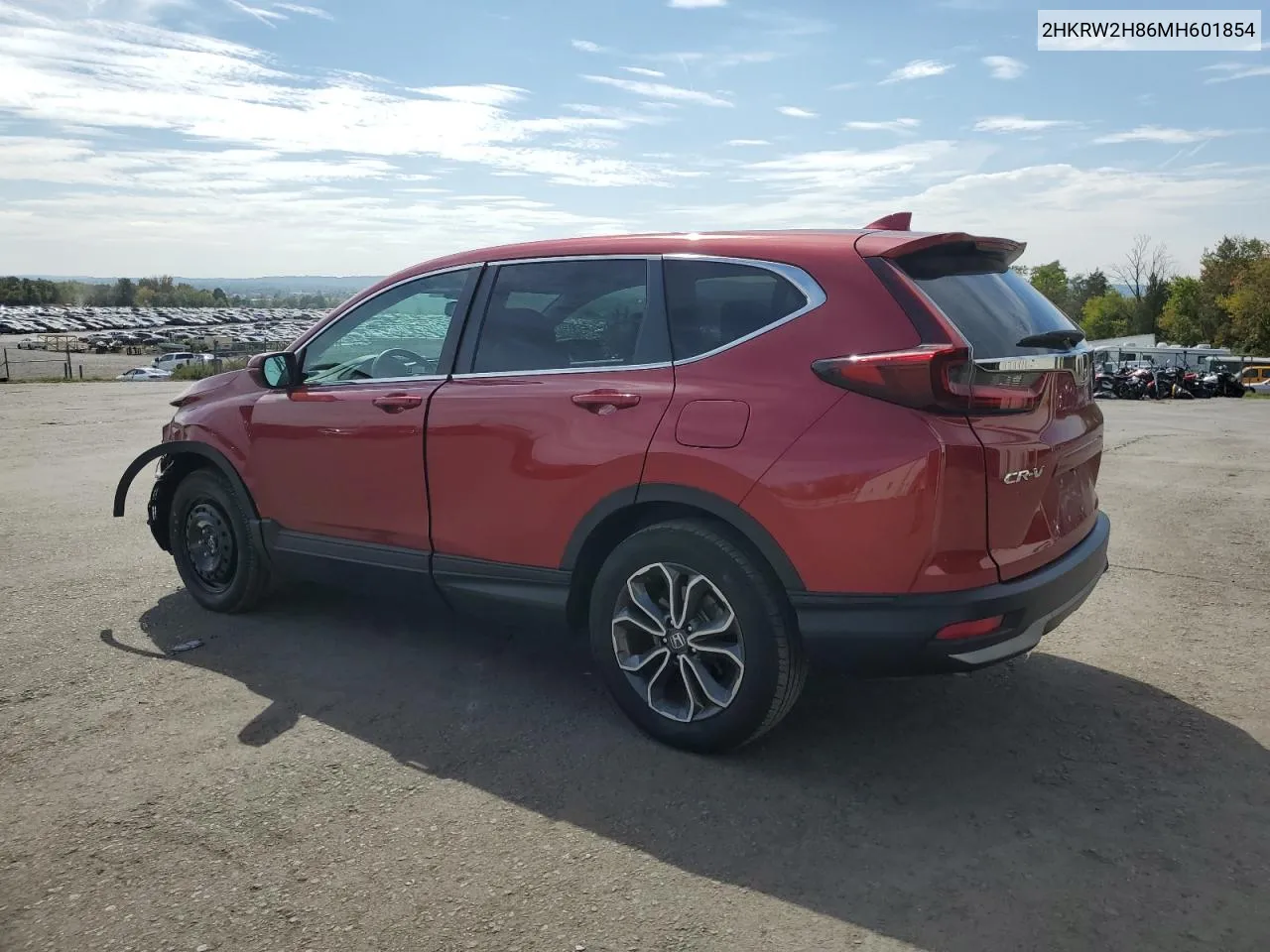 2021 Honda Cr-V Exl VIN: 2HKRW2H86MH601854 Lot: 71819224