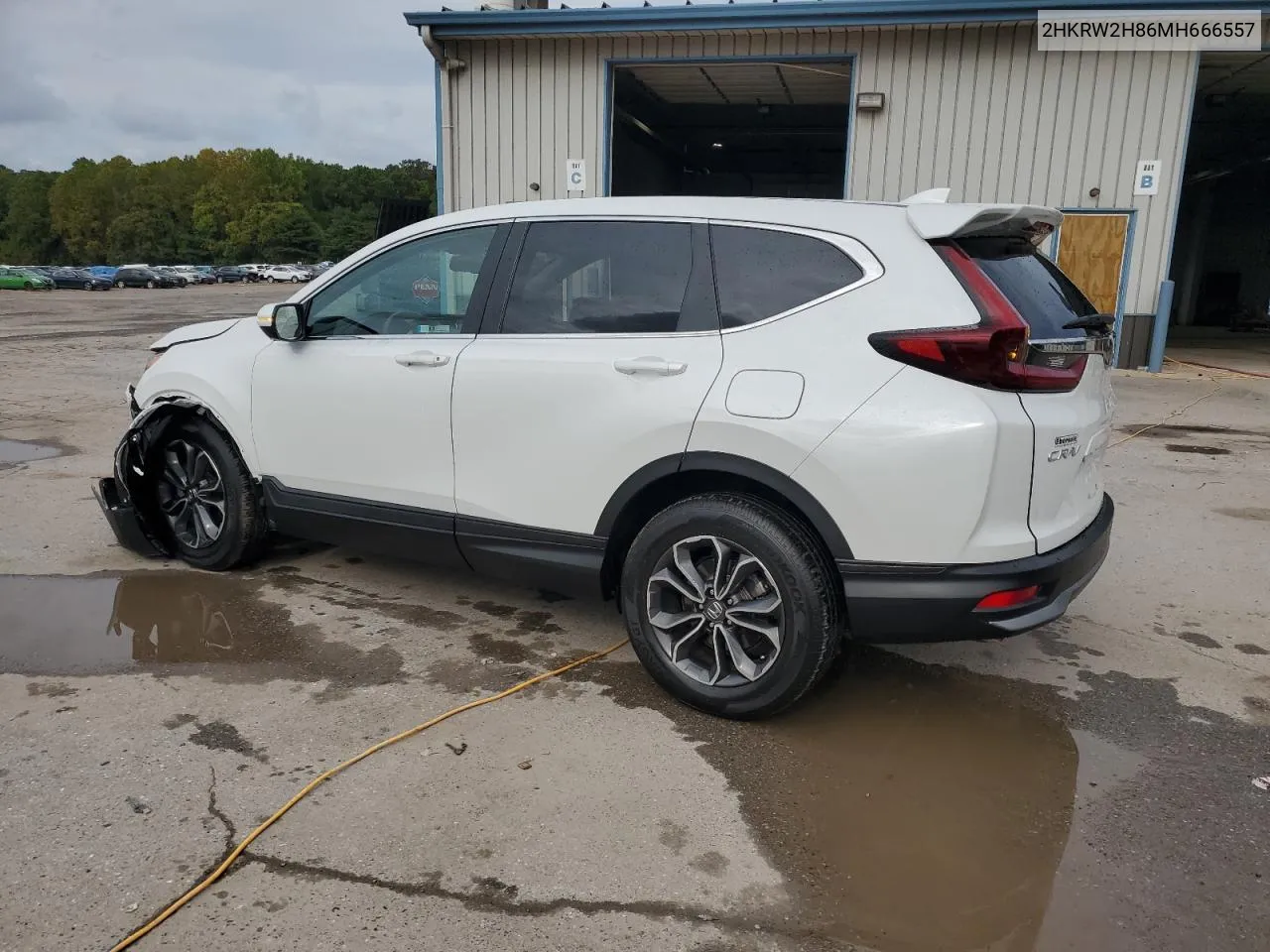 2021 Honda Cr-V Exl VIN: 2HKRW2H86MH666557 Lot: 71966424