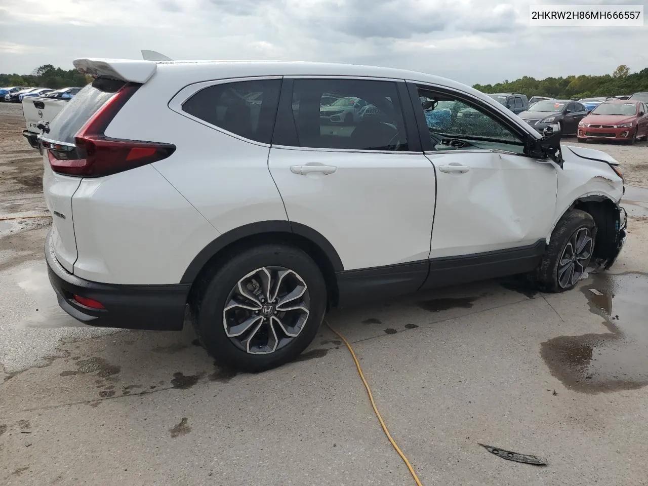 2021 Honda Cr-V Exl VIN: 2HKRW2H86MH666557 Lot: 71966424