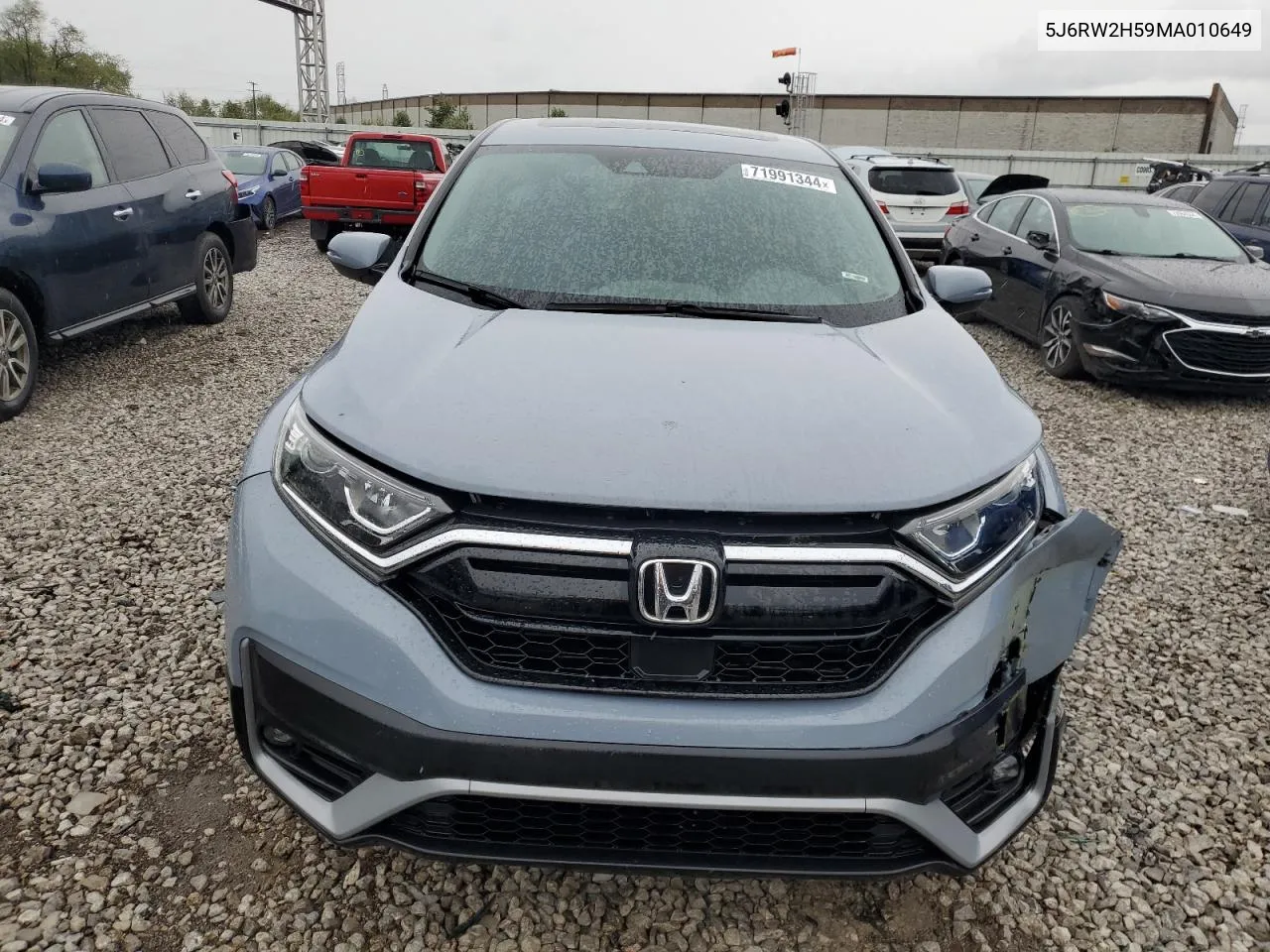 2021 Honda Cr-V Ex VIN: 5J6RW2H59MA010649 Lot: 71991344