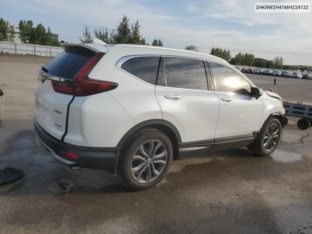 2021 Honda Cr-V Sport VIN: 2HKRW2H41MH224122 Lot: 72000114