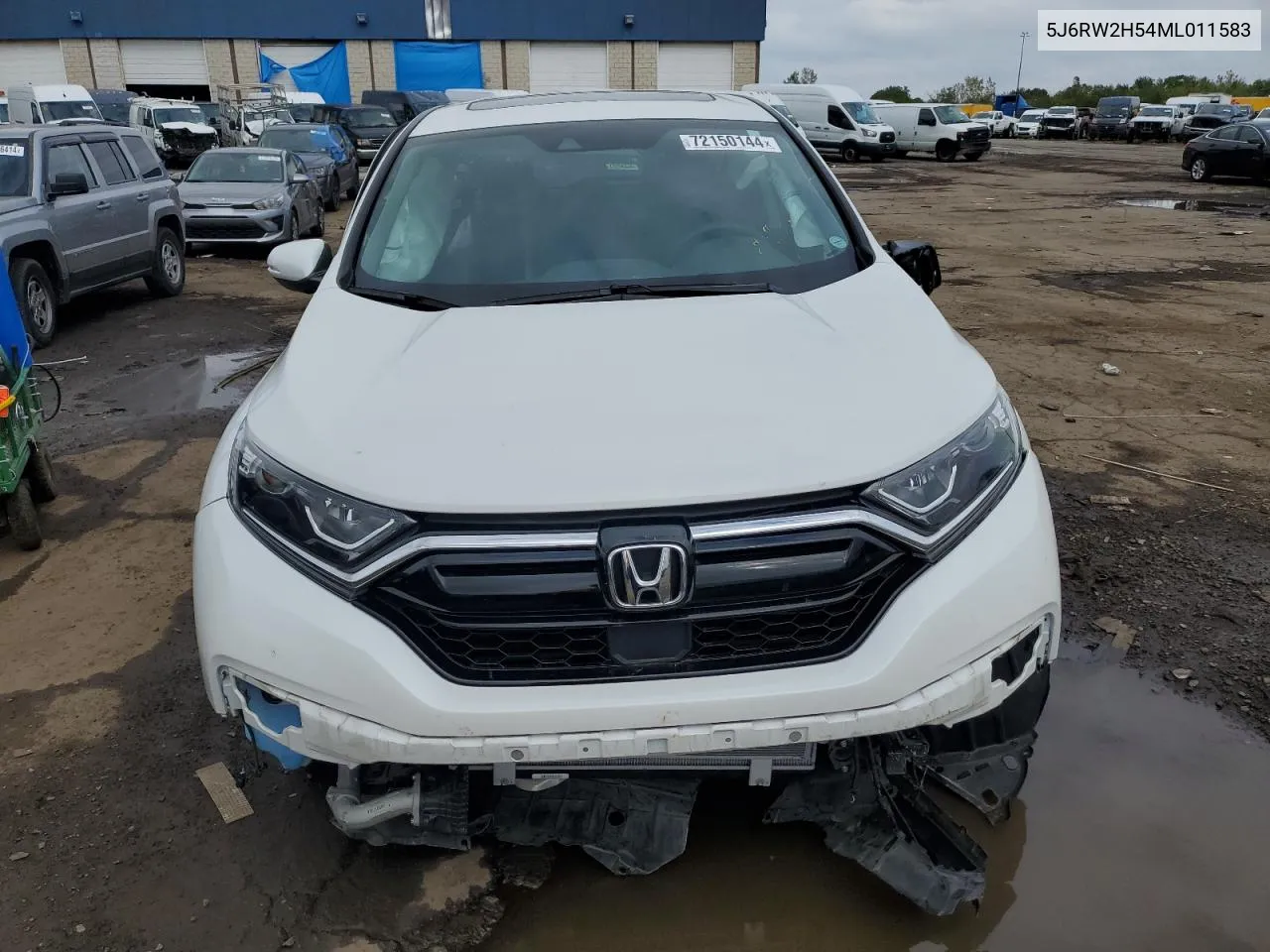 2021 Honda Cr-V Ex VIN: 5J6RW2H54ML011583 Lot: 72150144