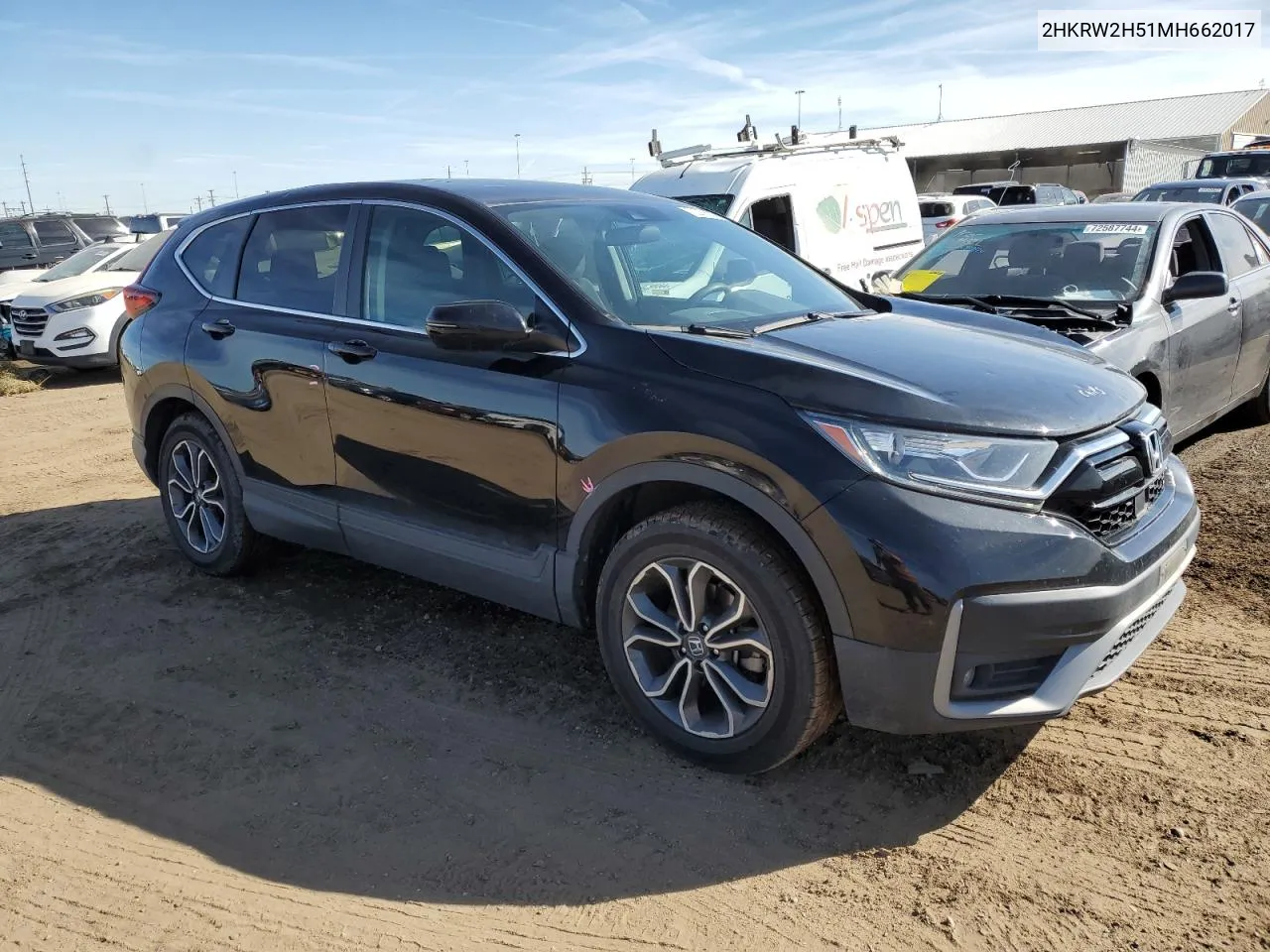 2HKRW2H51MH662017 2021 Honda Cr-V Ex