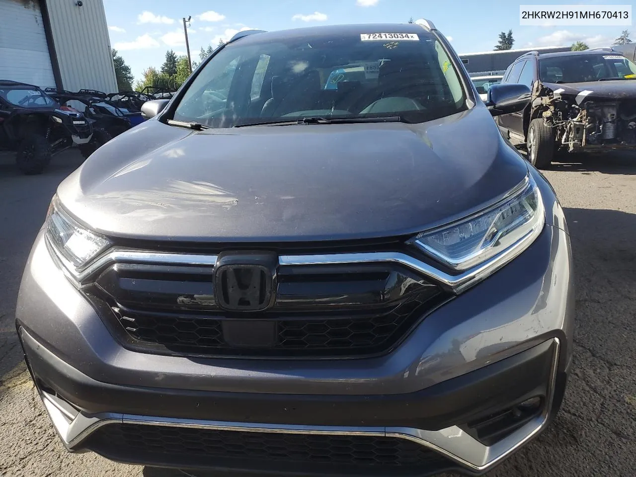 2HKRW2H91MH670413 2021 Honda Cr-V Touring