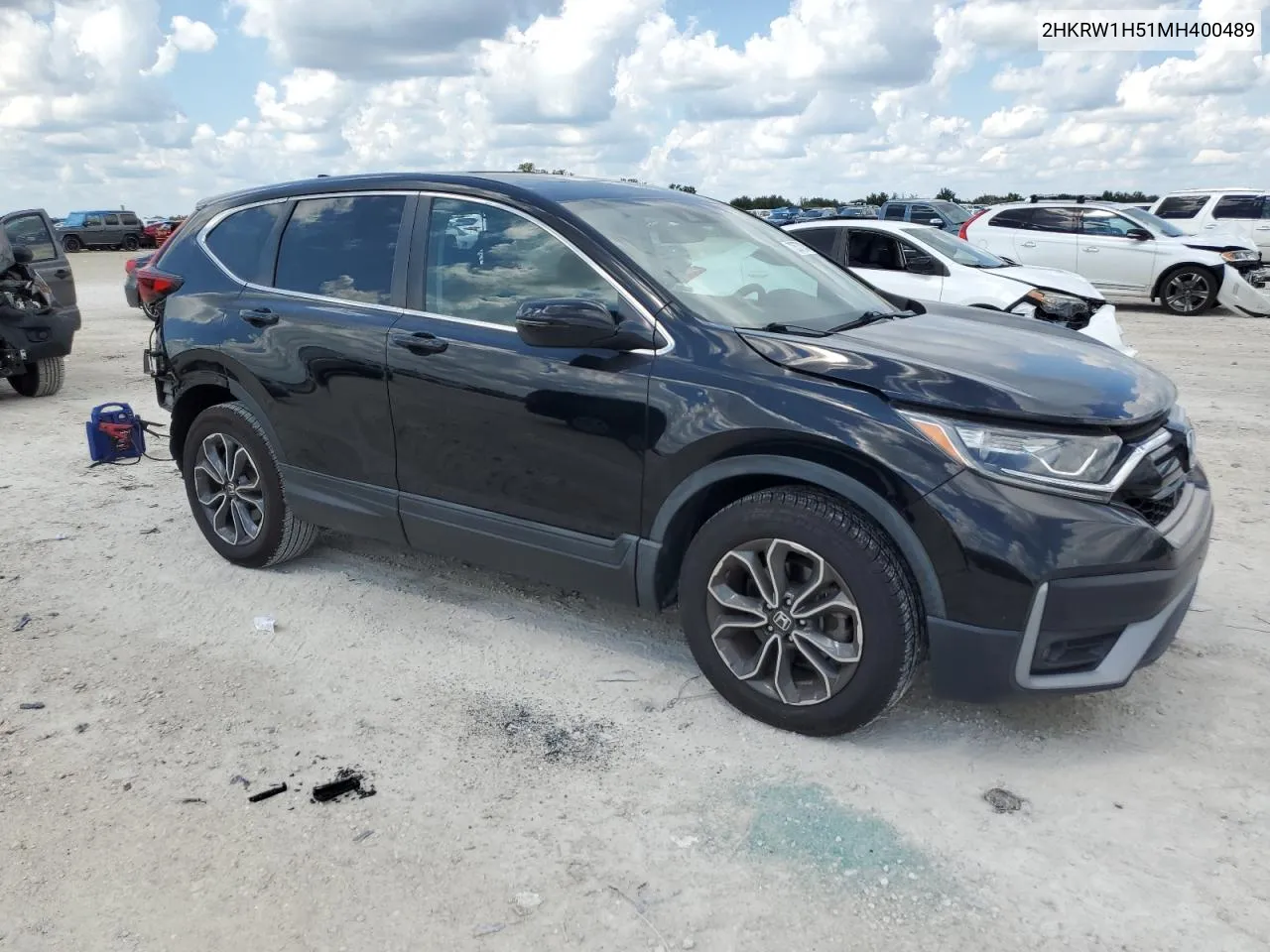 2021 Honda Cr-V Ex VIN: 2HKRW1H51MH400489 Lot: 72577284