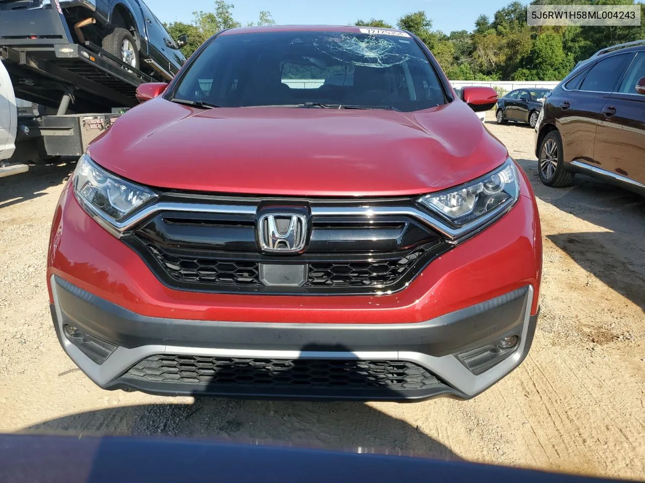 2021 Honda Cr-V Ex VIN: 5J6RW1H58ML004243 Lot: 72725354