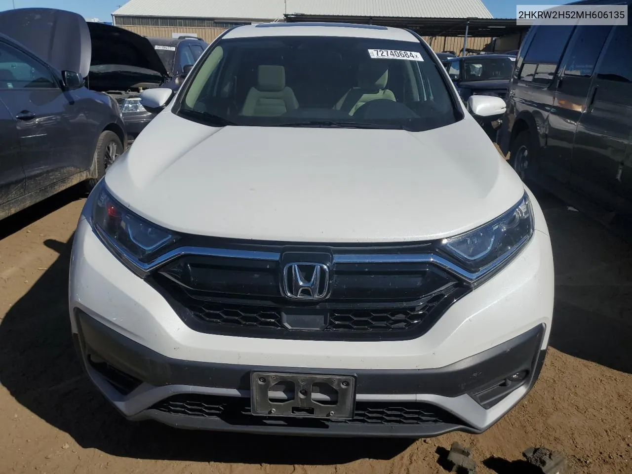 2HKRW2H52MH606135 2021 Honda Cr-V Ex