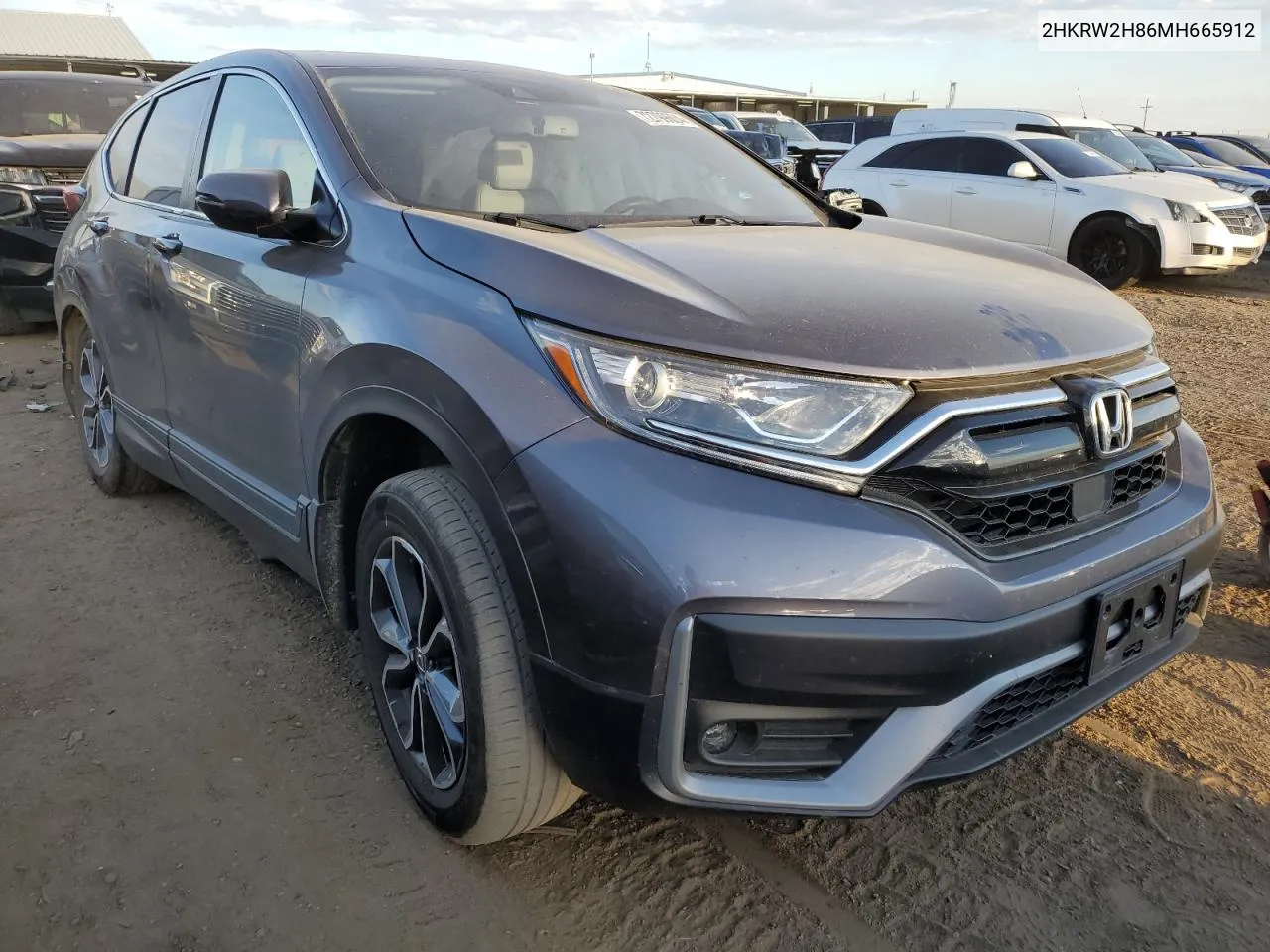 2021 Honda Cr-V Exl VIN: 2HKRW2H86MH665912 Lot: 72799604