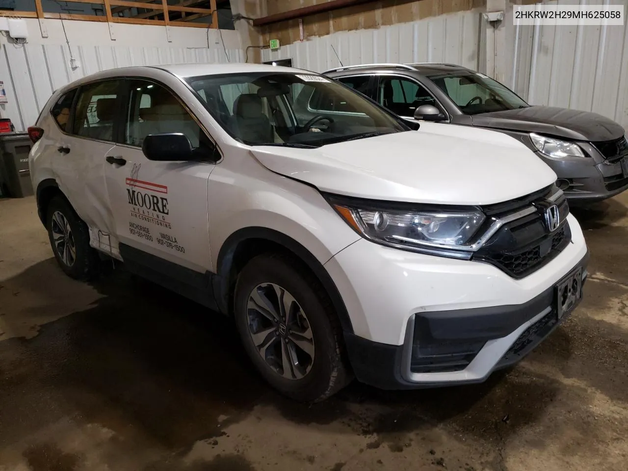 2HKRW2H29MH625058 2021 Honda Cr-V Lx