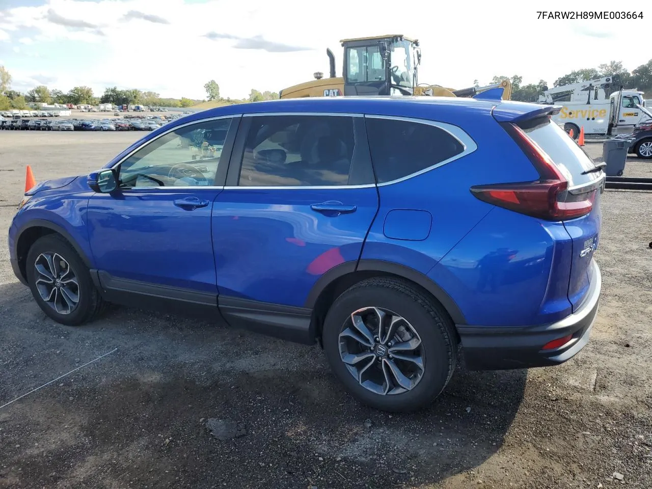 2021 Honda Cr-V Exl VIN: 7FARW2H89ME003664 Lot: 72972764