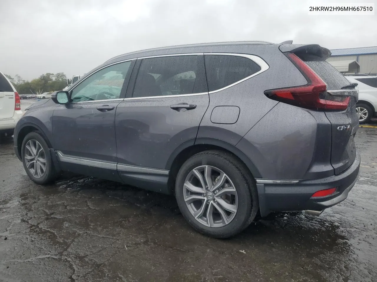 2HKRW2H96MH667510 2021 Honda Cr-V Touring