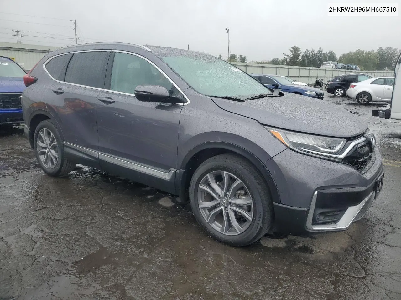 2021 Honda Cr-V Touring VIN: 2HKRW2H96MH667510 Lot: 73177434