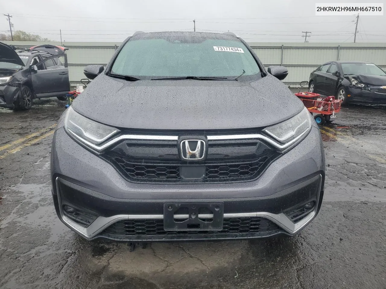 2HKRW2H96MH667510 2021 Honda Cr-V Touring