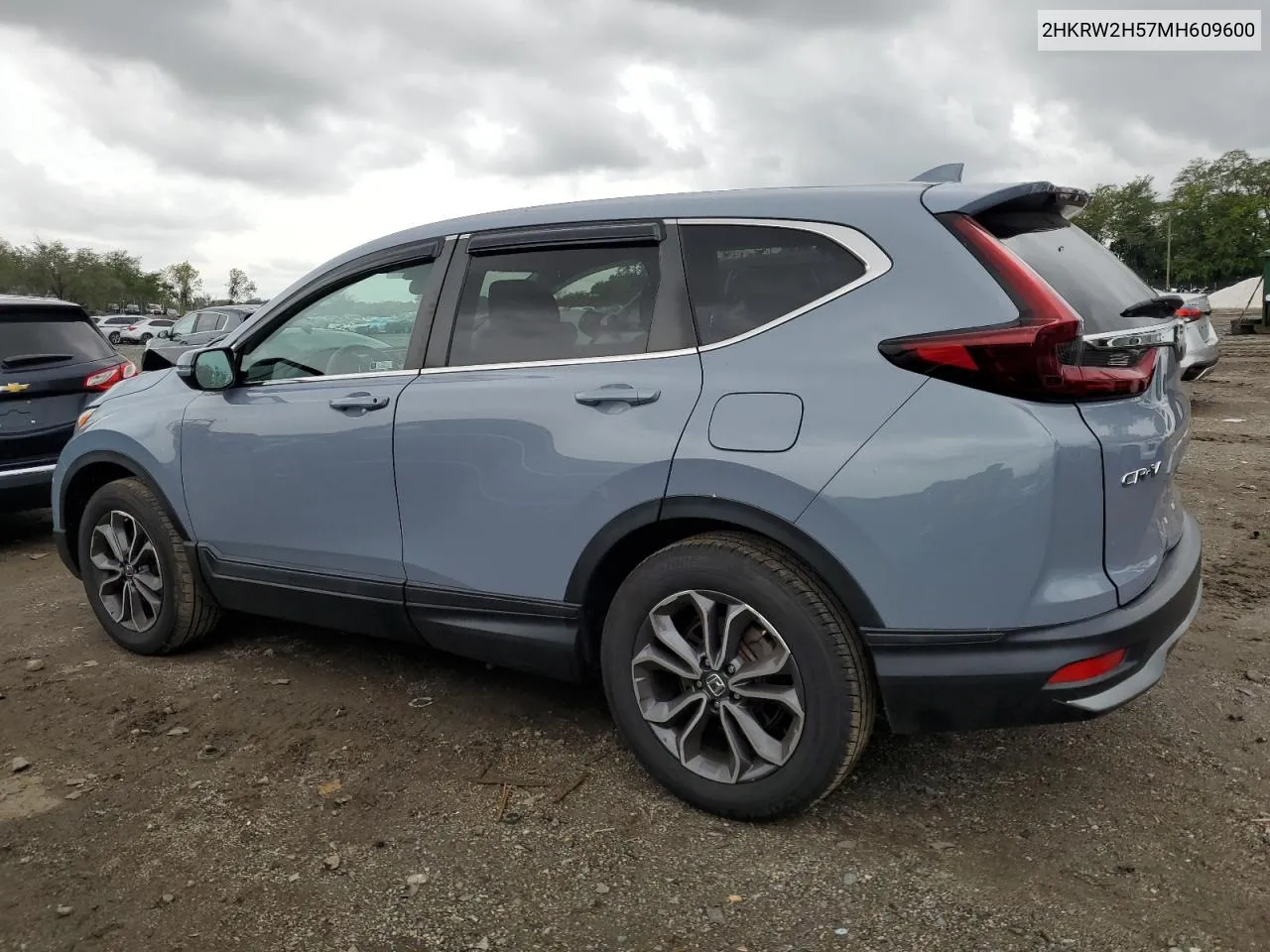 2HKRW2H57MH609600 2021 Honda Cr-V Ex