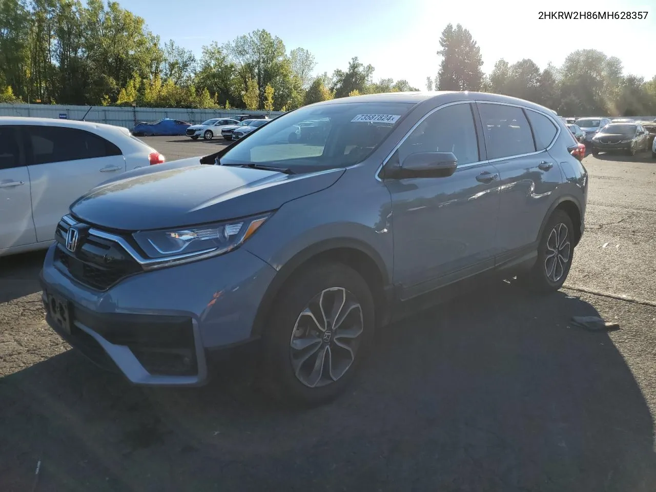 2021 Honda Cr-V Exl VIN: 2HKRW2H86MH628357 Lot: 73587824