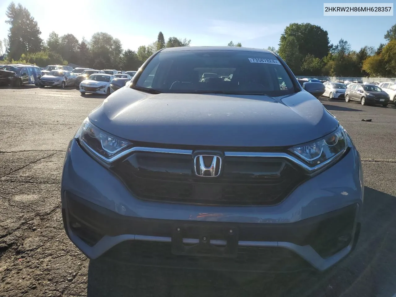 2021 Honda Cr-V Exl VIN: 2HKRW2H86MH628357 Lot: 73587824