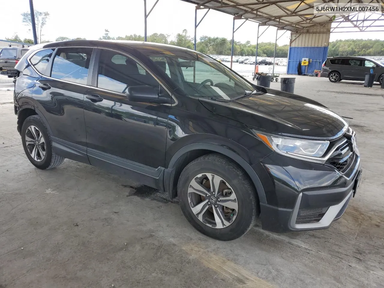 2021 Honda Cr-V Lx VIN: 5J6RW1H2XML007456 Lot: 73676964