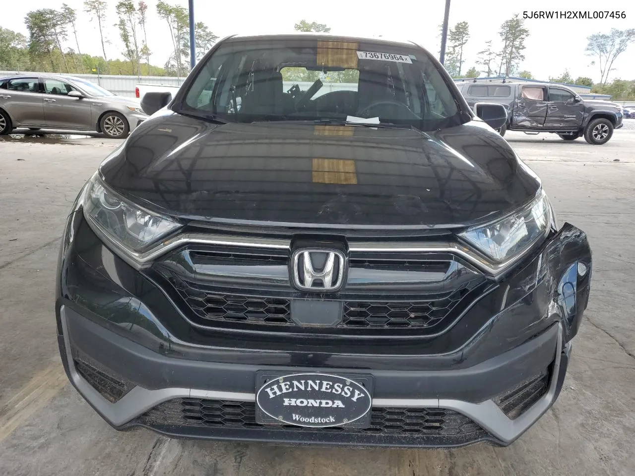 2021 Honda Cr-V Lx VIN: 5J6RW1H2XML007456 Lot: 73676964