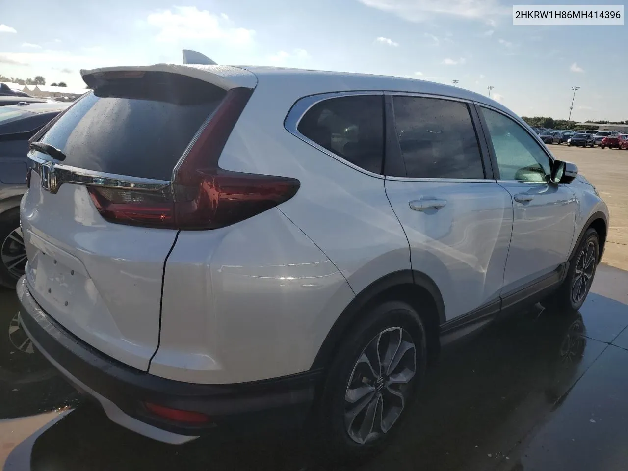 2021 Honda Cr-V Exl VIN: 2HKRW1H86MH414396 Lot: 73690204