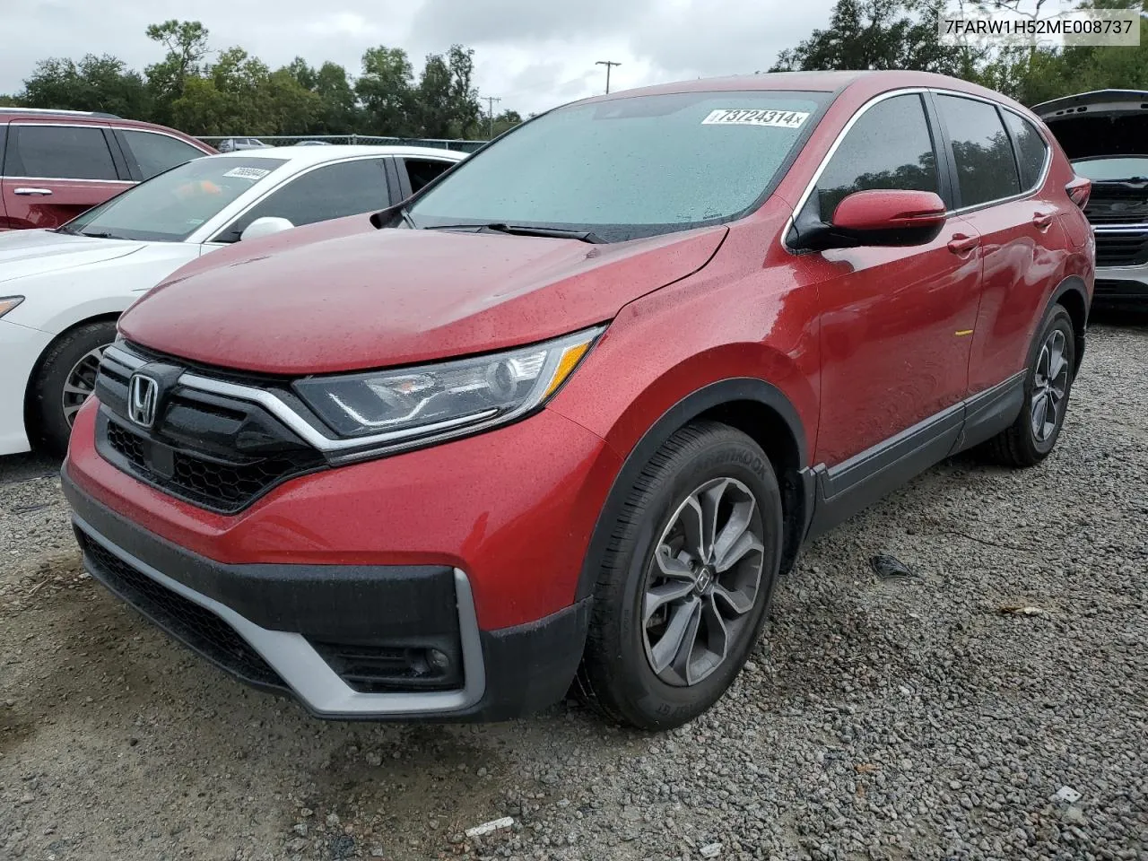 2021 Honda Cr-V Ex VIN: 7FARW1H52ME008737 Lot: 73724314