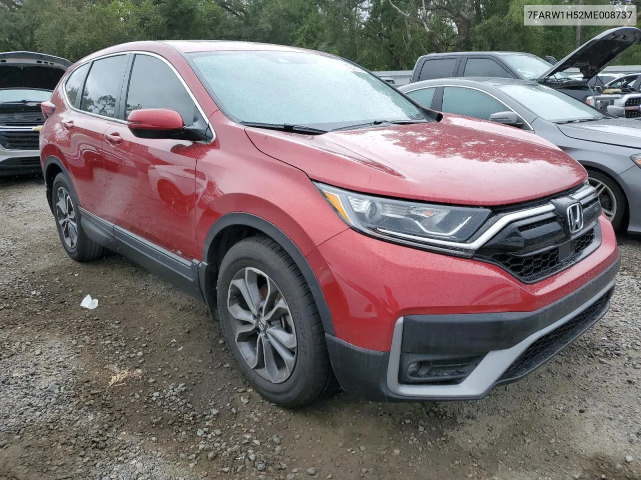 2021 Honda Cr-V Ex VIN: 7FARW1H52ME008737 Lot: 73724314