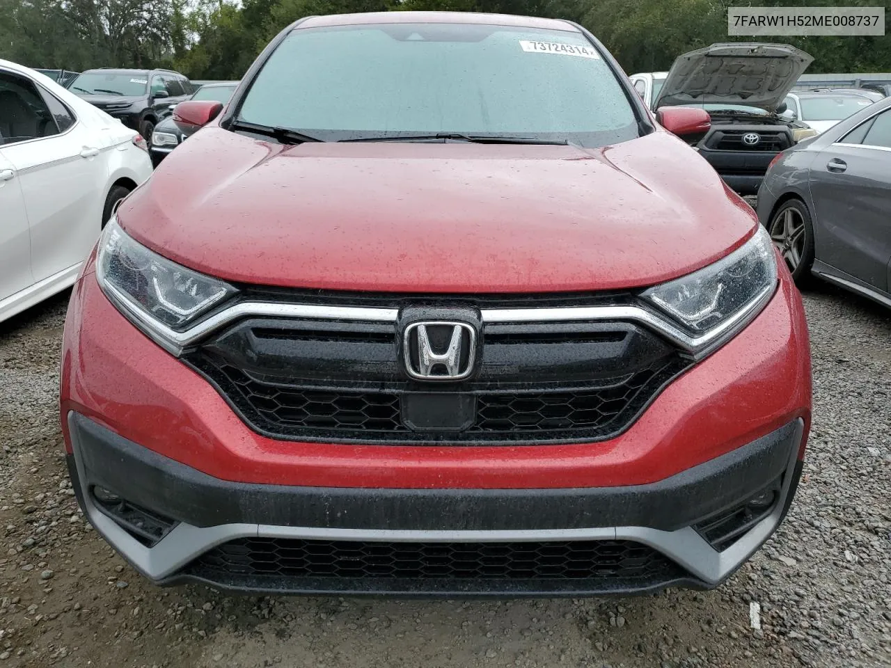 2021 Honda Cr-V Ex VIN: 7FARW1H52ME008737 Lot: 73724314