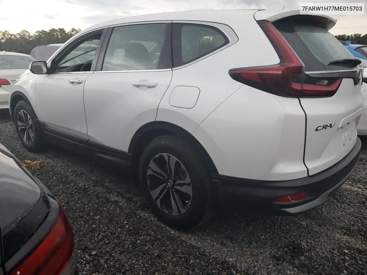 2021 Honda Cr-V Se VIN: 7FARW1H77ME015703 Lot: 73856644