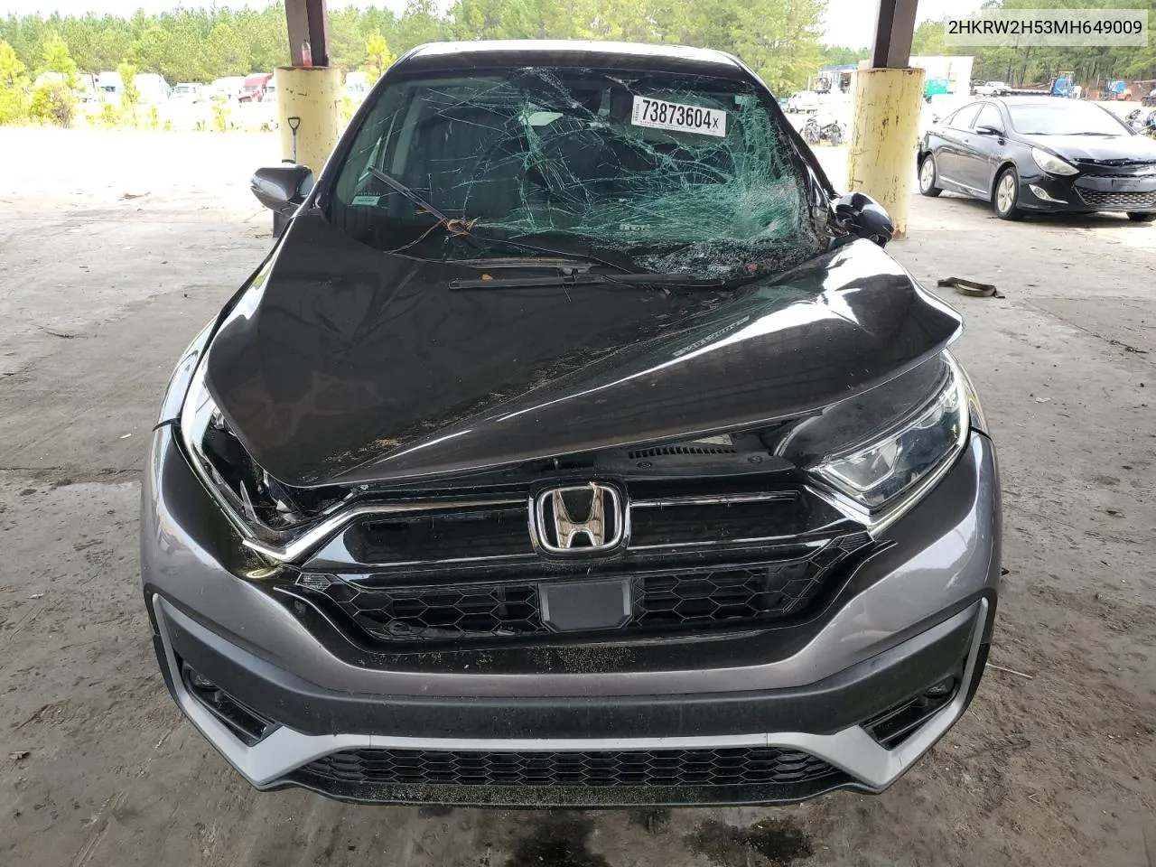 2021 Honda Cr-V Ex VIN: 2HKRW2H53MH649009 Lot: 73873604