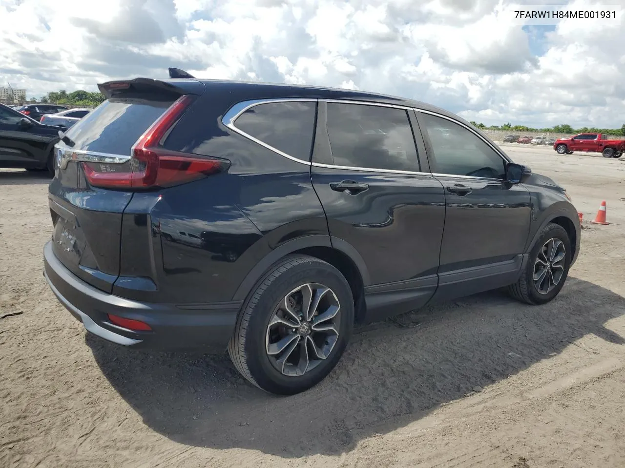 2021 Honda Cr-V Exl VIN: 7FARW1H84ME001931 Lot: 73925484