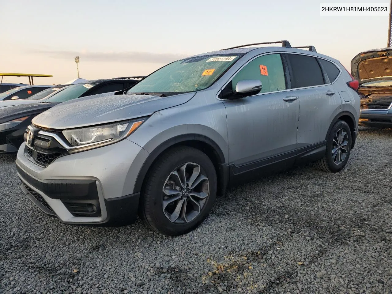 2021 Honda Cr-V Exl VIN: 2HKRW1H81MH405623 Lot: 74027254