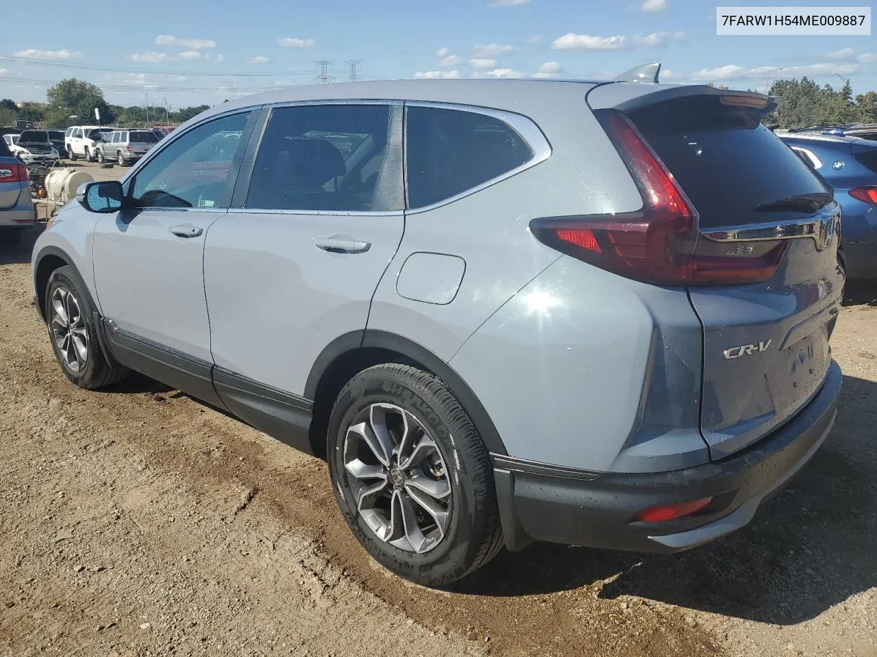 2021 Honda Cr-V Ex VIN: 7FARW1H54ME009887 Lot: 74072524