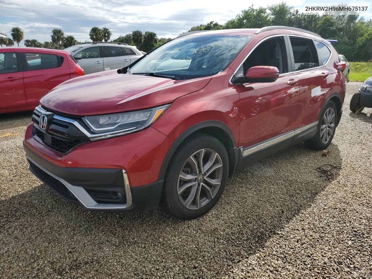 2021 Honda Cr-V Touring VIN: 2HKRW2H96MH675137 Lot: 74138444