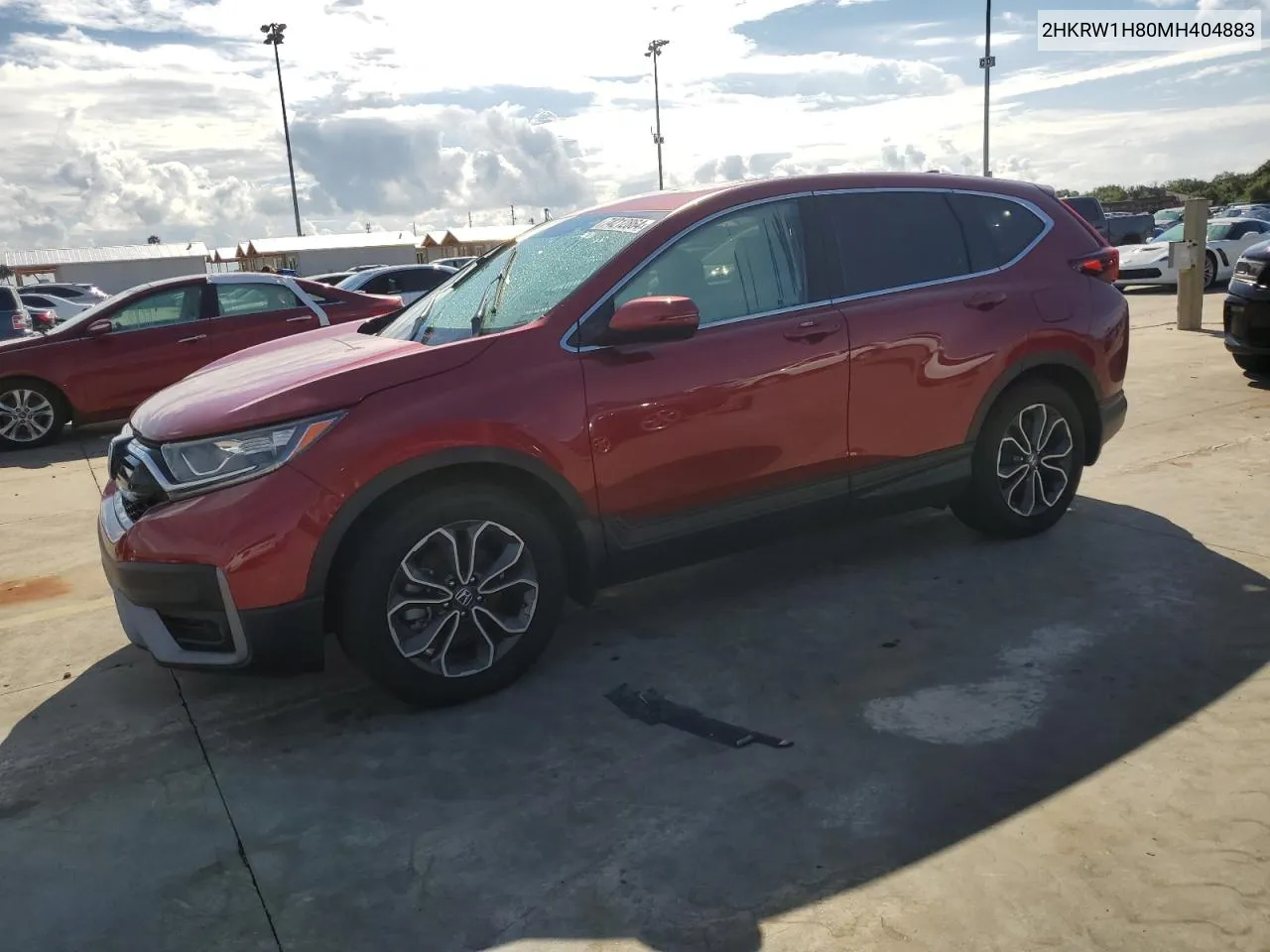 2021 Honda Cr-V Exl VIN: 2HKRW1H80MH404883 Lot: 74212864