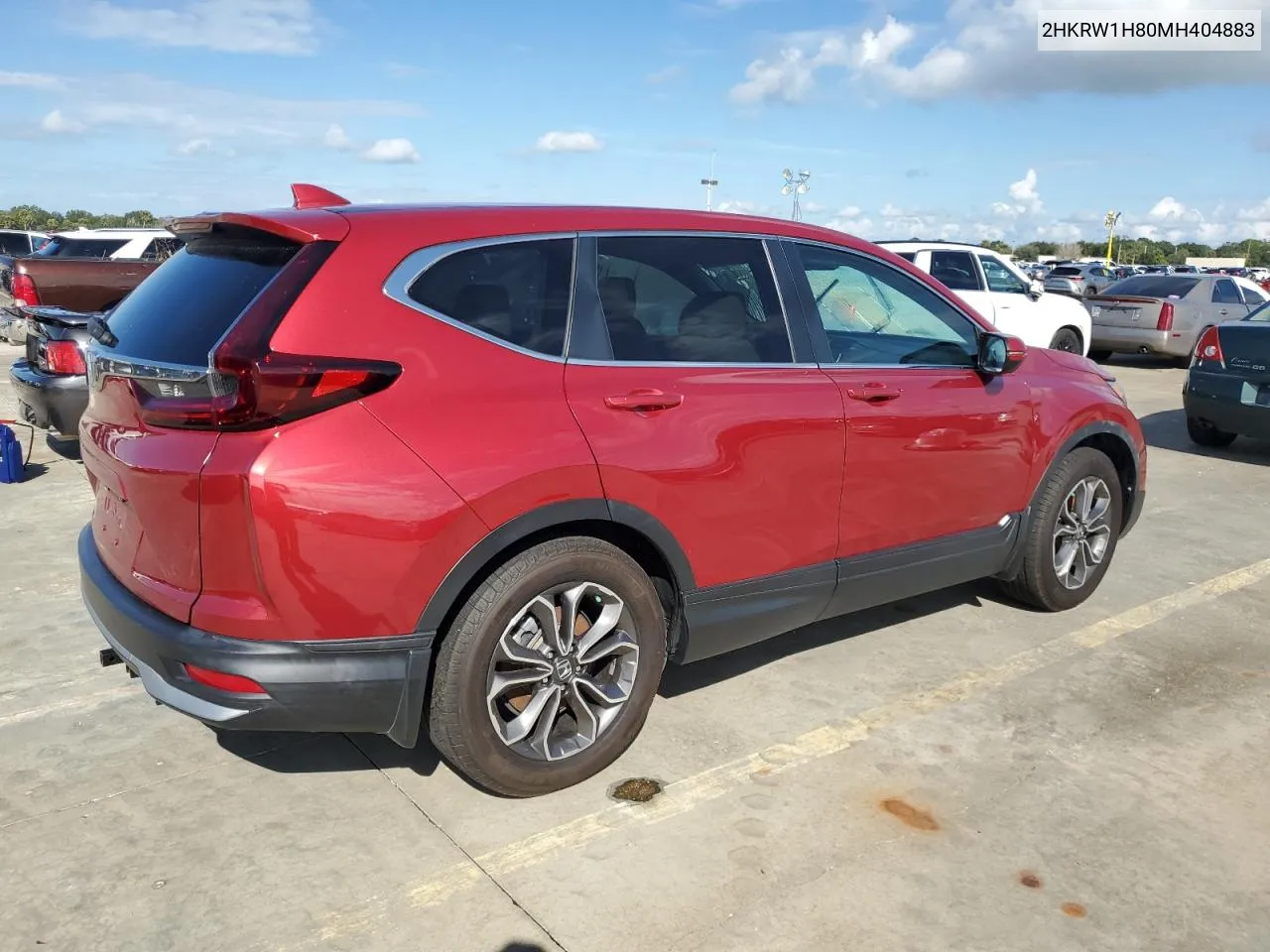 2021 Honda Cr-V Exl VIN: 2HKRW1H80MH404883 Lot: 74212864