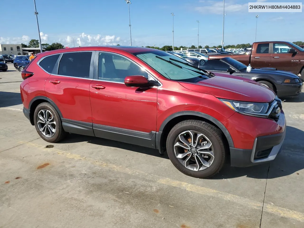 2021 Honda Cr-V Exl VIN: 2HKRW1H80MH404883 Lot: 74212864